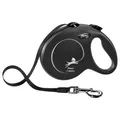 flexi CLASSIC - L - Gurt-Leine - 5 Meter - Hundeleine Roll-Leine Flexileine