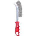 KS TOOLS Edelstahldraht-Allzweck-Drahtbürste, 250mm