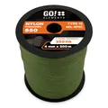 Paracord 550 Typ III | ø 4mm - 11 Kerne - max. 250 kg | 100% Nylonschnur - reißfest & extrem stabil | Nylonseil, Allzweckseil, Reepschnur & Outdoor Seil