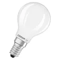 Osram LED-Lampe Star Miniballform P25 Filament, 2700 K warmweiß, 1,8 W, E14, matt, 250 lm, 15.000h, für Tisch- und Pendelleuchten, blendfrei
