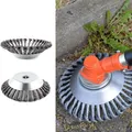 Wildkrautbürste Unkrautbürste Motorsense Freischneider Rundbürste 200 x 254 g...