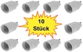 10x Lampen Sockel Adapter GU10 zu E27 Leuchtmittel Adapter Fassung ChiliTec
