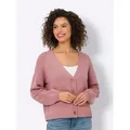 heine Strickjacke Strickjacke . rosa 50
