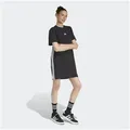 adidas Sportswear Shirtkleid W 3S T DRE schwarz L (42/44)