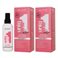 Revlon Uniq One Lotus Flower 2 x 150 ml Hair Treatment Haarpflege Set