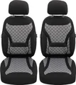 Schonbezüge Sitzbezüge für Hyundai Tucson NX4 Bj ab 2020 in Schwarz/Grau ZM1