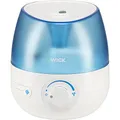 Wick Mini Kaltluft Ultraschall-Luftbefeuchter – Einstellbare Sprühnebelregelung – 1,8-l-Wassertank – für Schlafzimmern, Büros, Kinderzimmern bis 15 m² – Pads mit ätherischen Ölen inklusive – WUL525