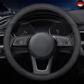 Carodi Neueste Nappaleder Auto Lenkrad Abdeckung, stilvolle rutschfeste Leder