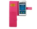 König Design Handyhülle ZTE Blade L7, ZTE Blade L7 Handyhülle Bookcover Rosa