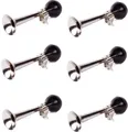 6x Fahrradglocke Glocke Fahrradklingel Fahrradhupe aus Metall Hupe