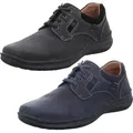 Josef Seibel 43390-796 Anvers 36 Herren Schuhe Halbschuhe Schnürschuhe, Größe:41 EU, Farbe:Schwarz - Schwarz - 41