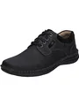 Josef Seibel Herren Low-Top Sneaker Anvers 36,Weite K (Extra weit),Wechselfußbett,Sportschuhe,Freizeitschuhe,Turnschuhe,schwarz / 100,41 EU