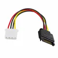 K29 SATA auf Molex 4-Pin Adapter Kabel 15cm - Stromkabel für Festplatte