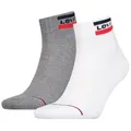 Levi's® Kurzsocken Levis 144 NDL Mid Cut SPRTW (2-Paar) 43-46