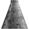 Rugsx - Läufer Antirutsch Marl Beton, Gummi Grau 80 Cm Grey 80x970 Cm