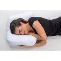 Maximex Seitenschläferkissen mit Polyesterbezug für eine ruhige Nacht - innovativ, kuschelig, wohltuend