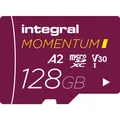 Integral SDXC Micro SD 128GB U3 V30 (128 GB, microSD, microSDXC, U3, UHS-I) (INMSDX128G-210/180V30)