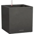Lechuza® Pflanzgefäß Canto Stone,ow 40 Graphitschwarz 40 cm x 40 cm