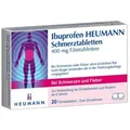 Heumann Ibuprofen Schmerztabletten 400 mg Filmtabletten 20 St