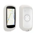 kwmobile Hülle kompatibel mit Garmin Edge Explore 2 - Silikon GPS Fahrrad Case Schutzhülle - in Weiß