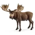 Schleich 14781 - Wild Life, Elch Bulle, Tierfigur