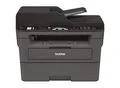 Brother MFC-L2710DW Kompaktes 4-in-1 S/W-Multifunktionsgerät (30 Seiten/Min., Drucken, Scannen , A4, echte 1.200x1.200 dpi, 250 Blatt Papierkassette, USB 2.0, LAN, WLAN), dunkelgrau/schwarz