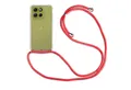 betterfon Handykette für Motorola Moto G86 5GHandyhülle mit Band & Kordel Bumper, TPU-Hülle mit Extra-Eckenschutz & verstellbarer Kordel