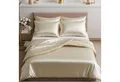 Cozyor Bettwäsche Satin glänzend 135x200, 155x200, 155x220, 200x200cm mit Reißverschluss, Satin, beige Driftwood, 2 teilig, Edel und hochwertig