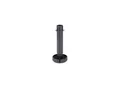 Hettich Möbel-Sockelverstellfuß 70mm, Durchmesser 78mm Korrekt 9306015 Kunststoff schwarz)