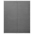 Roomy Plissee Plissee Klemmfix, ohne Bohren, verspannt, Klemmbar grau 70 cm x 210 cm