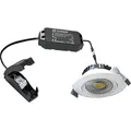 LED's light LED Einbaustrahler 6W, 800K - 2700K, 530lm - dimmbar - Weiß - 82 x 25 mm