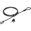 Kensington MicroSaver 2.0 Laptopschloss, Karbonstahlkabel 1,8 m lang, Starker Schließkopf mit 10 mm Durchmesser und T-Bar-Schließmechanismus , K65020EU