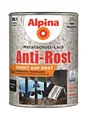 Alpina Metallschutzlack Anti-Rost Hammerschlag Schwarz 2,5 Liter