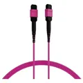 MTP®(F)-MTP®(F) Patchkabel OM4 36 Fasern -- Typ A LSZH erika-violett 10m Glasfaserverkabelung MPO
