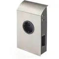SOTECH Unterbau Anbausteckdose Edelstahloptik Gebürstet mit Schuko 2x Euro und 2x USB