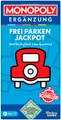 Hasbro Spiel Monopoly Ergänzung: Frei Parken Jackpot, Familienspiel
