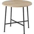 tectake® Esstisch Ennis Industrial Style 80 x 76 cm - Braun