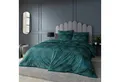 Estella Bettwäsche Estella Mako-Satin Bettwäsche 135x200 Asra Blautanne Fächer 7934-581, Mako-Satin, 2 teilig, für Sommer und Winter