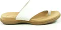 Gabor 03-700 Schuhe Damen Pantoletten Zehentrenner, Schuhgröße:39, Farbe:Weiß