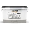SEEBAUER diy Pastellfarbe PASTELLA Grau 2,5L (Drift Wood) Edelmatte Wandfarbe Grau Beige - Innenfarbe sehr hohe Deckkraft - Matt, Abwaschbar und Tropffrei