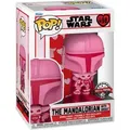 Star Wars - The Mandalorian with Grogu 498 Special Edition - Funko Pop! - Vinyl Figur - Rot
