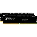 DIMM 16 GB DDR5-6000 (2x 8 GB) Dual-Kit, Arbeitsspeicher schwarz, KF560C30BBEK2-16, Fury Beast, INTEL XMP, AMD EXPO