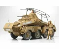 Tamiya 300035297 1:35 WWII Dt. SdKfz.232 SpPz Afrika-Korps WW2 Wehrmacht