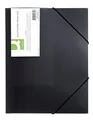Q-Connect KF02314 Flügelmappen Gummizugmappe A4 schwarz