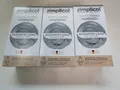 Simplicol-Textilfarbe-Intensiv-150 ml & 400 gr.-in Elegantes-Grau- 1 x 3-er Set
