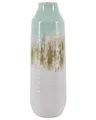 Blumenvase aus Steinzeug 30 cm bunt hoch Dekoration Glamourös Modern Byblos
