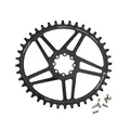 Wolf Tooth PowerTrac Elliptical SRAM 8-bolt Direct Mount Kettenblatt, Standard 4