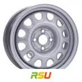 4x Alcar 8950 6x15" ET35 LK4 100 ML 57 Stahlfelgen 15 Zoll