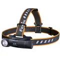 Fenix HM61R V2.0 – Stirnlampe mit 1600 lm, Rotlicht, 3400 mAh Akku, Ladekabel