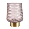 Tischlampe Pauleen Sparkling Glamour in Gold, LED 21 cm